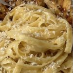 3-Ingredient Creamy Homemade Fettuccine Alfredo with Grilled Chicken