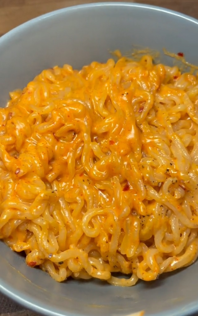 Creamy Spicy Noodles