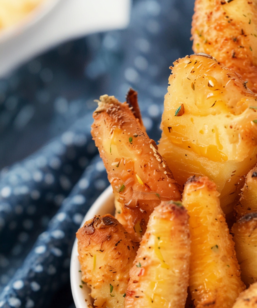 Crispy potato finger just 4 ingredients